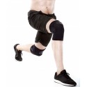 5 mm pair of Knee Sleeves Black and Carbon | REHBAND