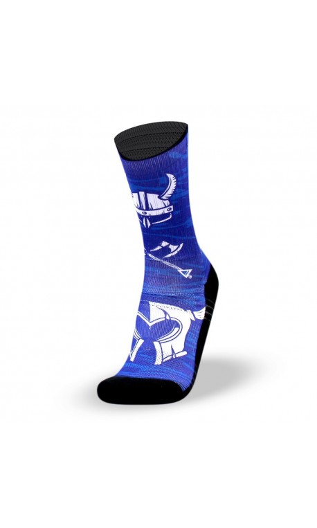 Blue workout socks VIKING - LITHE APPAREL