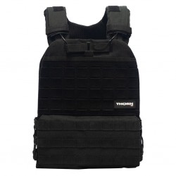 Gilet lestable noir Tactical | THORN FIT