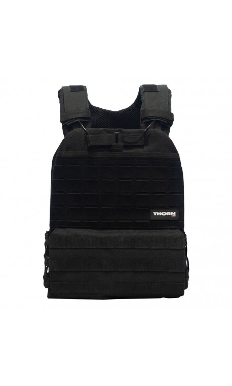 Gilet lestable noir Tactical | THORN FIT