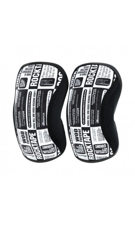 6 mm pair of Knee Sleeves white RD| THORN FIT 6 mm pair of Knee Sleeves white RD| THORN FIT