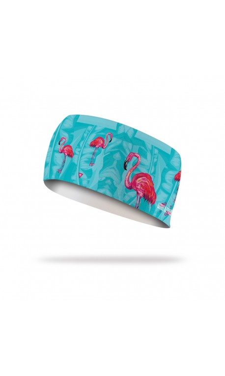 Workout elastic headband FLAMINGO | LITHE APPAREL