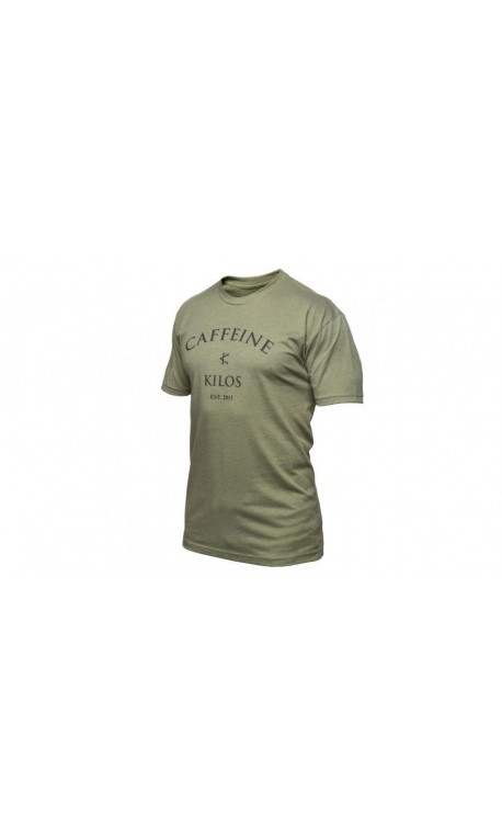 tee shirt homme kaki