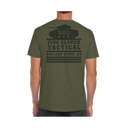 T-shirt Homme vert ROLLING PANZER 2020 | 5.11 TACTICAL