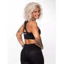 Training Crop Top black SEAMLESS for women | NORTHERN SPIRIT