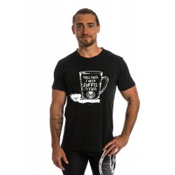 T-shirt black FOCUS for men | NORTHERN SPIRIT
