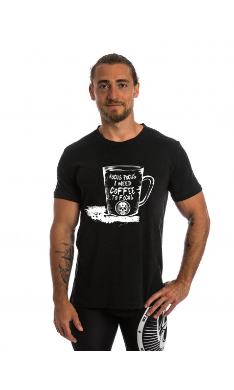 T-SHIRT Homme Noir FOCUS | NORTHERN SPIRIT T-SHIRT Homme Noir FOCUS | NORTHERN SPIRIT