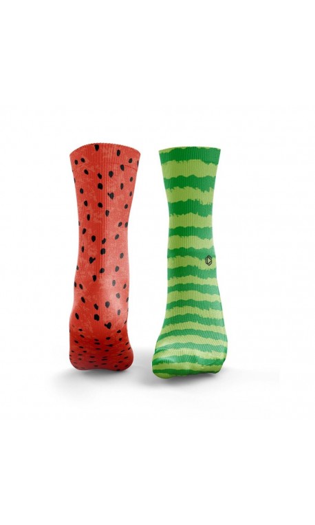 Chaussettes multicolores WATERMELON ODD | HEXXE SOCKS