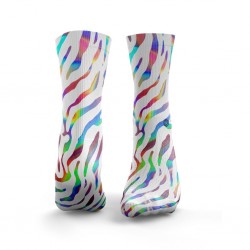 Chaussettes multicolores ZEBRA multicoloured | HEXXE SOCKS