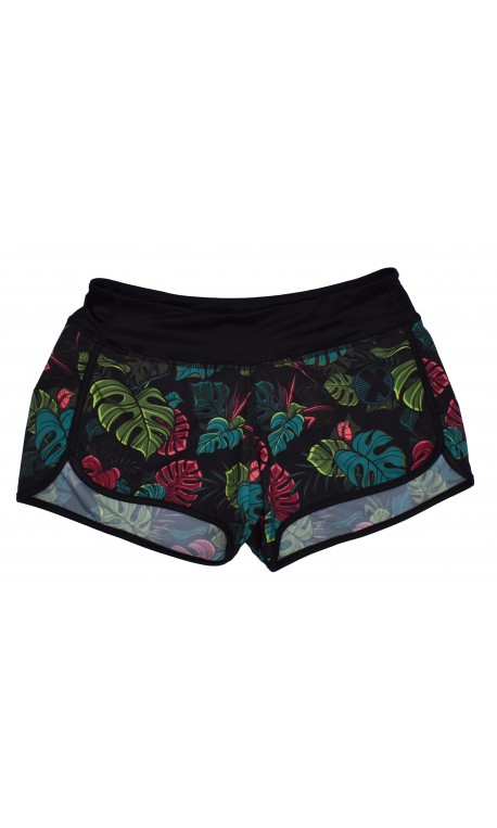 Training hybrid short multicolor MONSTERA for women | PROJECT X