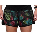 Hybride multicolor MONSTERA workout woman training short | PROJECT X
