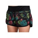 Training hybrid short multicolor MONSTERA for women | PROJECT X