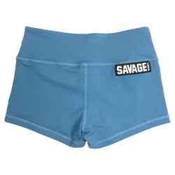 Short femme bleu BLUE STEEL SAVAGE BARBELL