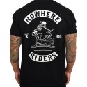 T-shirt black nowhere riders for men | PROJECT X