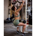 Training short green MOSS for women | SAVAGE BARBELL