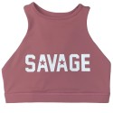 Brassière sport ROSE HIGH NECK RUSTY | SAVAGE BARBELL