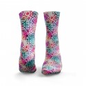 Chaussettes multicolores SNAKESKIN| HEXXE SOCKS