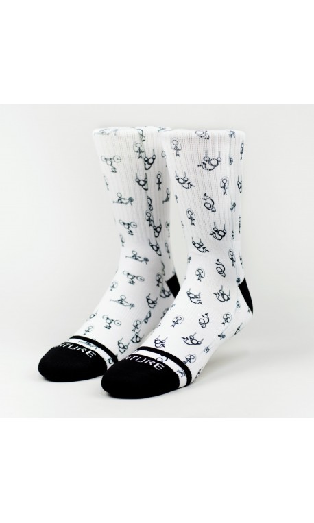 Chaussettes blanches AMRAP | WODABLE