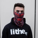 Multiuse Mask BLACK FLUID| LITHE APPAREL