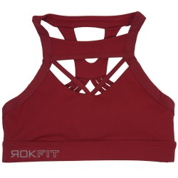 Brassière femme THE LACEY rose MERLOT| ROKFIT