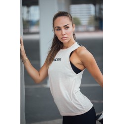 Training muscle tank orange CORE for women | PICSIL