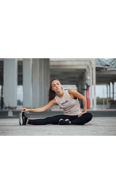 Extreme Sports Sister Débardeur Femme Jaune Fitness Musculation Entraînement Sport