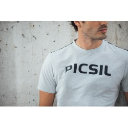 T-Shirt homme gris CORE | PICSIL