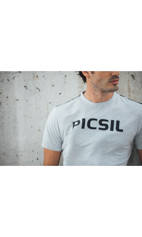 T-Shirt homme gris CORE | PICSIL