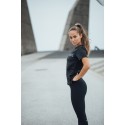 Training T-shirt black CORE EAGLE for women | PICSIL