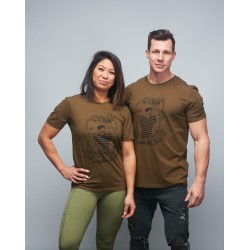 T-shirt unisexe vert FRENCH WOD| VERY BAD WOD x WILL LENNART TATOO