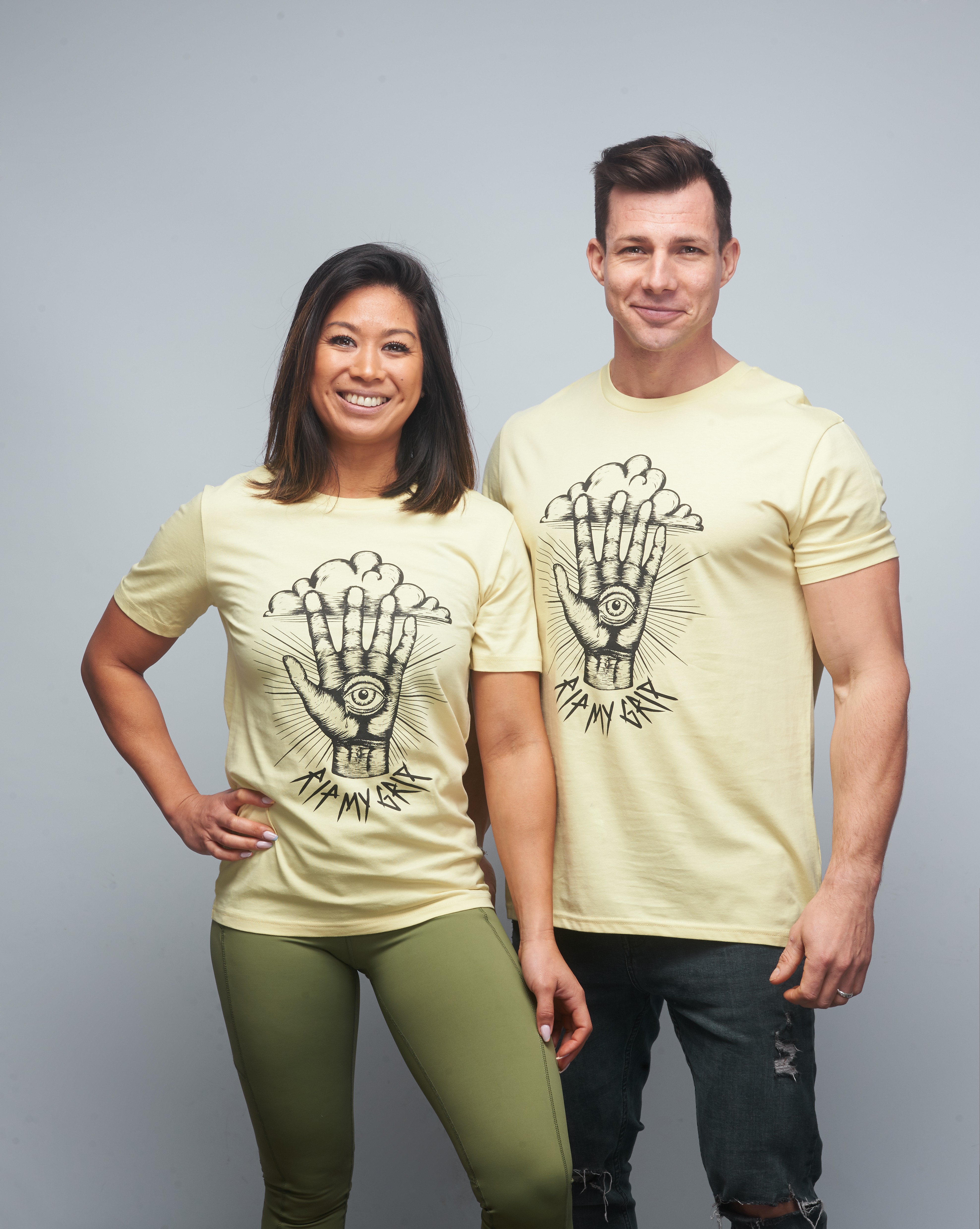 T-shirt unisexe jaune RIP MY GRIP | VERY BAD WOD x WILL LENNART TATOO — Jaune · Taille XS