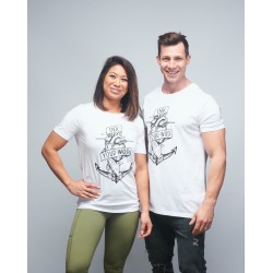 T-shirt unisexe blanc INK YOUR WOD | VERY BAD WOD x WILL LENNART TATOO