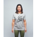 T-shirt unisexe gris GET THE JOB DONE| VERY BAD WOD x WILL LENNART TATOO