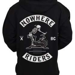 Unisex workout sweat black NOWHERE RIDERS | PROJECT X