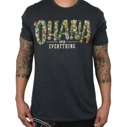 T-shirt grey OHANA OVER EVERYTHING for men | PROJECT X