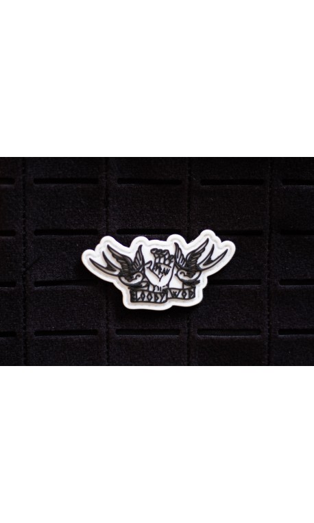 Patch Broderie Velcro VERY BAD WOD Noir UNICORN SOLDIER