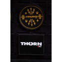 THORN FIT white 3D PVC velcro patch for athlete | THORN FIT