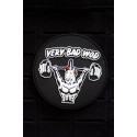 UNICORN SOLDIER black 3D PVC velcro patch for athlete | VERY BAD WOD