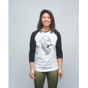 Baseball T-shirt unisexe noir GORILLA OPS| VERY BAD WOD x WILL LENNART TATOO