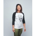 Baseball T-shirt unisexe noir GORILLA OPS| VERY BAD WOD x WILL LENNART TATOO