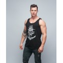 Training tank black INK YOUR WOD for men | VERY BAD WOD x WILL LENNART TATOO