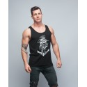 Training tank black INK YOUR WOD for men | VERY BAD WOD x WILL LENNART TATOO