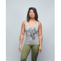 Débardeur Femme gris GORILLA OPS | VERY BAD WOD x WILL LENNART TATOO