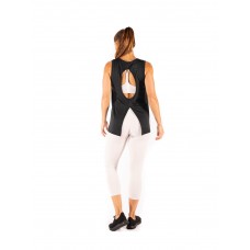Débardeur large femme noir TIE-BACK | SAVAGE BARBELL