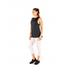 Training cross tank TIE-BACK black for women | SAVAGE BARBELL