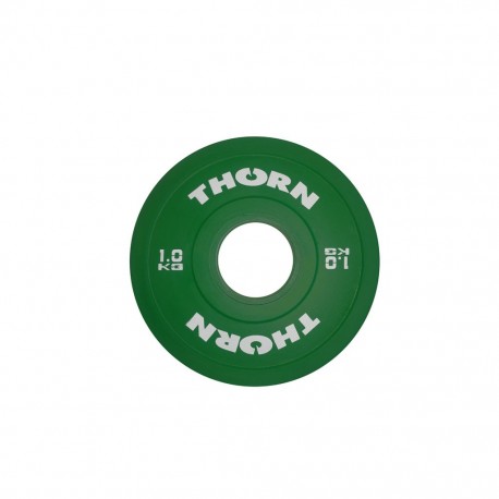 1 KG Bumper Plate | THORN+FIT EQUIPMENT