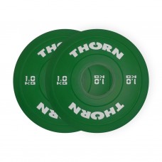 1 KG Bumper Plate | THORN+FIT EQUIPMENT