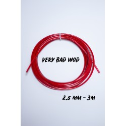 Red cable 2.5 mm - 3 m | VERY BAD WOD