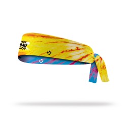 Reversible workout tie headband TIE AND DYE | VERY BAD WOD