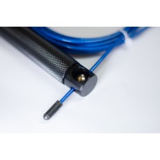 Corde à sauter noire câble bleu Speed + | VERY BAD WOD